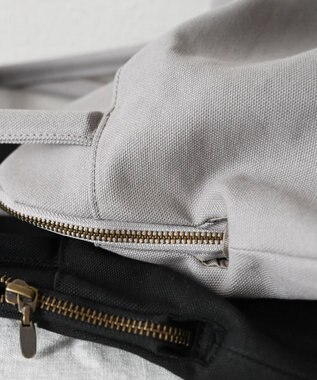 AND WOOL 帆布ショルダーバッグ（small size） グレー