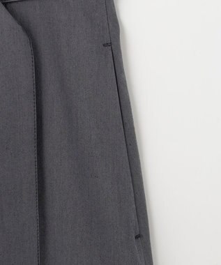 自由区 【カタログ掲載・接触冷感・UVカット・洗える】デニムライクボトムフレア スカート インディゴ