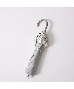 UNBILLION カシュネ cachenez / 【晴雨兼用】【日傘】 【UV カット率99.999.9％以上】PUバイカラーフリルトップレス折りたたみ傘 GY