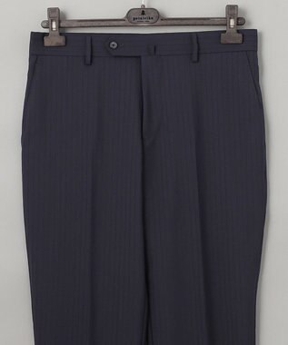 GOTAIRIKU 【御幸毛織】 WOOL×SOLOTEX ストレッチスーツ（平織/ネイビー） ネイビー系1