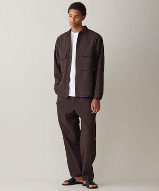 UNFILO MENS TENNEN TOUCH ワイドパンツ[23年春夏商品] ブラウン