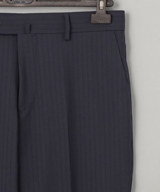 GOTAIRIKU 【御幸毛織】 WOOL×SOLOTEX ストレッチスーツ（平織/ネイビー） ネイビー系1