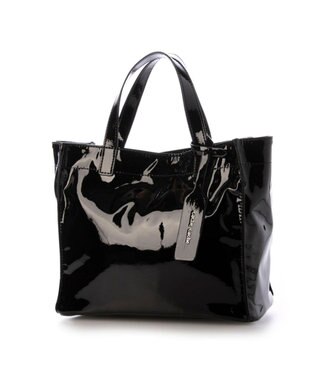 UNBILLION カシュカシュ cachecache / ソフトエナメルスクエア手提げトートS