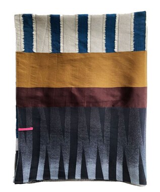 POLS キュプラロングストール ブルー