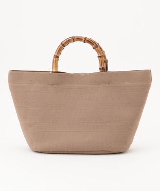 ANY SIS バンブーニット バッグ ライトベージュ