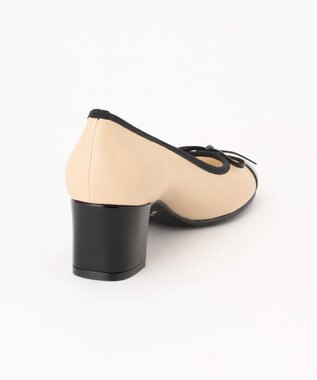 TOCCA 【大人百花掲載・晴雨兼用・抗菌防臭・防水】RIBBON BALLET RAINPUMPS バレエ レインパンプス ベージュ系