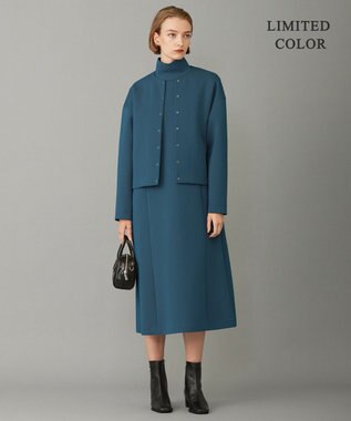 ICB 【WEB限定カラーあり・洗える】 ヘヴィダンボール カーディガン ダルブルー系［WEB限定］