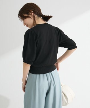 Green Parks ・ｓｗｉｎｇ　ｂｙ　ハート柄クルーニット Black