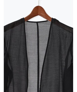 Te chichi シアーノーカラーシャツ ブラック