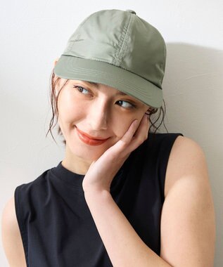 OP／FILA 【Ocean Pacific】撥水ナイロンキャップ カーキ