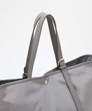 TOPKAPI 【Breath TOPKAPI】撥水 2way A4 トートバッグ / ミニポーチセット グレー