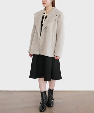 TOCCA PUFFY FLUFFY コート アイボリー系