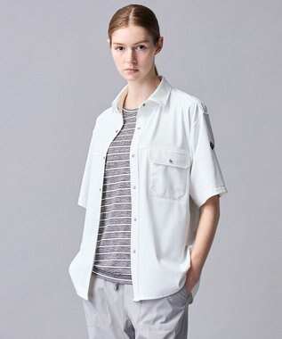 JOSEPH ABBOUD MOUNTAIN クールスキンボーダー Ｔシャツ グレー系2