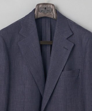 GOTAIRIKU 【DORMEUIL】ドーメル HEXAGON リネン ジャケット_ネイビー ネイビー系8