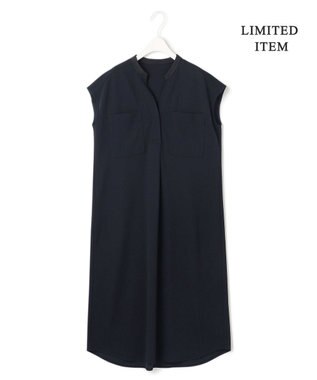 ICB 【WEB限定・洗える】ストレッチアムンゼン ワンピース ネイビー系