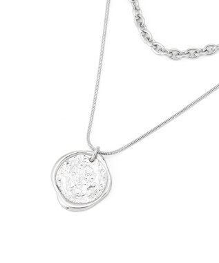 23区 【Oggi10月号掲載】シーリング 2WAY ネックレス シルバー系