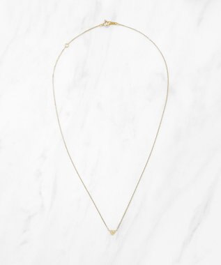 TOCCA 【WEB限定】FULL OF LOVE NECKLACE K10 ダイヤモンド ネックレス イエローゴールド系