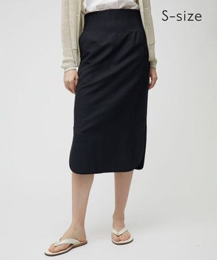 BEIGE， 【S-size】WISTERIA / ナロースカート Navy