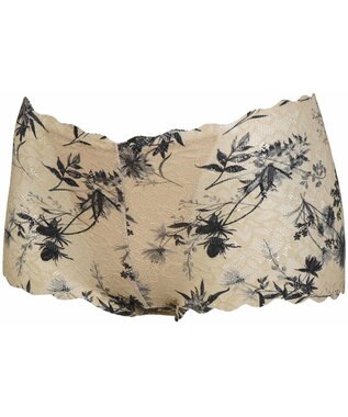 WACOAL ショーツ 【GOCOCi ゴコチ】 CGG297とペア 肌あたりのやさしいレース アウターにひびきにくい はきこみ丈あさめ レディース PGG197 /ワコール ベージュ