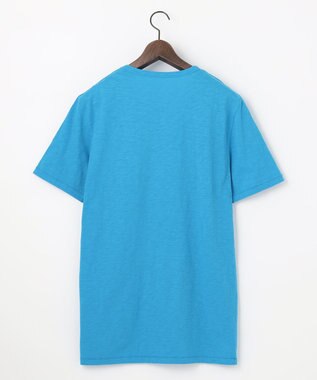 JOSEPH ABBOUD MOUNTAIN 【SPACE／UNISEX】オーガニックコットン ロゴＴシャツ ターコイズブルー系