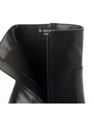 ing <ing>ウエスタン調カジュアルブーツ ブラック