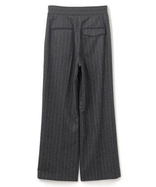 BEIGE， MARCEAU / ストライプパンツ C.Gray × White Line