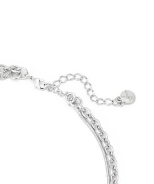 23区 【Oggi10月号掲載】シーリング 2WAY ネックレス シルバー系