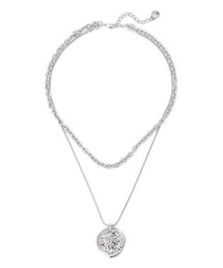 23区 【Oggi10月号掲載】シーリング 2WAY ネックレス シルバー系