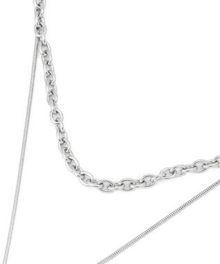 23区 【Oggi10月号掲載】シーリング 2WAY ネックレス シルバー系