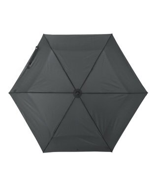 MOONBAT 【自動開閉】POLO RALPH LAUREN 折りたたみ傘  メンズ プレーン ワンポイント刺繍 大きめ60cm ダークグレー