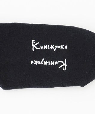 組曲 KIDS 【100~160cm】リボン柄 ナイロンタイツ ブラック系