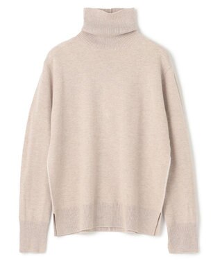 BEIGE， RIGNY / タートルネックニット Taupe× Off Line