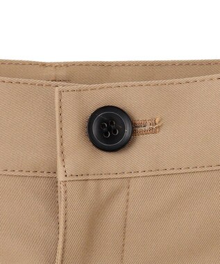 BEIGE， 【洗える】GAZANIA / コットンチノカービーパンツ Camel Beige