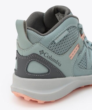 Columbia Columbia/ キッズアイテム/ ユース ピークフリーク ラッシュ ミッド ウォータープルーフ /コロンビア Crushed Blue Blush Rose