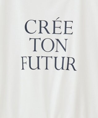 Green Parks ウエストドロストドッキングロゴプルオーバー Gray Mixture