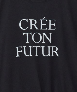 Green Parks ウエストドロストドッキングロゴプルオーバー Gray Mixture