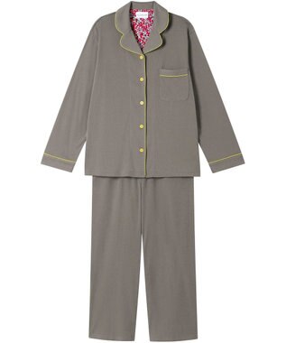 une nana cool 【綿100％】フライスパジャマ　ＭＡＤＥ　ＷＩＴＨ　ＬＩＢＥＲＴＹ　ＦＡＢＲＩＣ LG