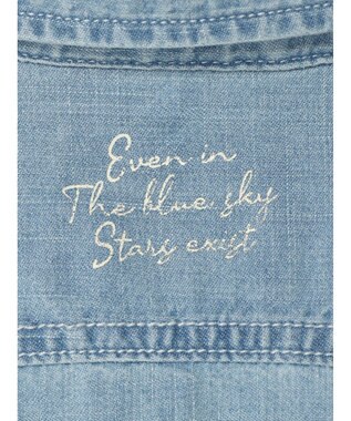 AMERICAN HOLIC Ｗポケットデニムシャツ Indigo