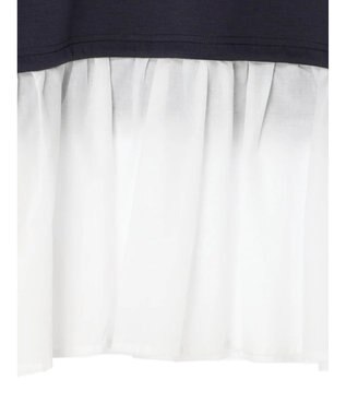 earth music&ecology ダンボールレイヤードチュニック Dark Gray