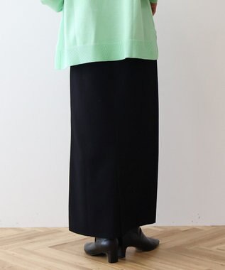 AMERICAN HOLIC 針抜きリブタイトスカート Ivory