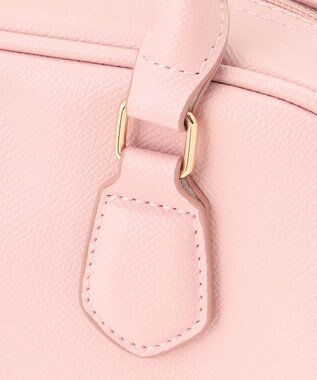 ANY SIS 【2WAY】チャーム付きスクエア ボストンバッグ ピンク