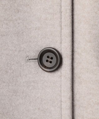 ANY L スタンドコクーンコート グレージュ