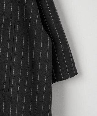 WEGO 【ユニセックス着用アイテム/手洗い可/SETUP可】リネンレーヨンオープンカラーシャツ（S） ダークグレー