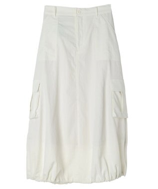 earth music&ecology バルーンカーゴスカート White