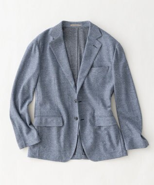 GOTAIRIKU 2年連続売上NO1【吸水速乾/ウォッシャブル/ストレッチ】ノルマンディーリネン カーディガンジャケット(25年モデル) サックスブルー