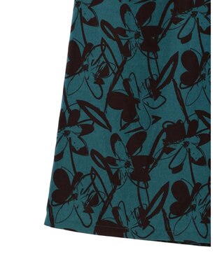 CRAFT STANDARD BOUTIQUE アートフラワーシャーリングパンツ Green