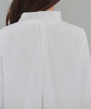 Tiaclasse 【ブラウス&ベスト&パンツ3点セット】リボンタイブラウス＋ベスト付き 3点セットアップ ネイビー