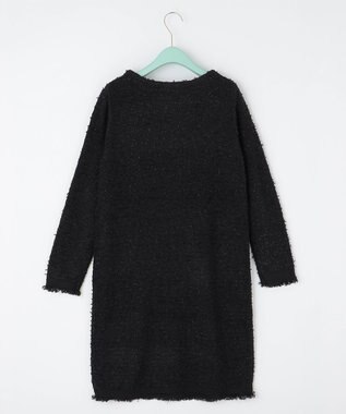 TOCCA 【洗える！】UNSNARL TWEED ドレス ブラック系