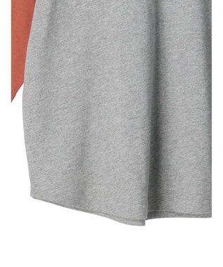 Green Parks ・Ｄｏｕｂｌｅ　Ｆｌａｇｓ　ラグラン７分袖Ｔシャツ Pink