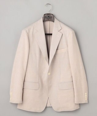 GOTAIRIKU 新クオリティ/KINGサイズ追加【洗える/シワになりにくい】タイワンタフタ  擬麻ジャケット ベージュ系